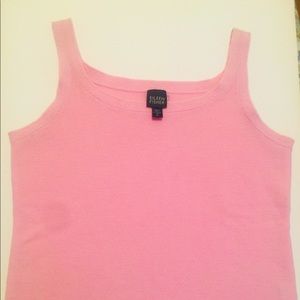 Eileen Fisher Medium Pink Merino Wool Tank